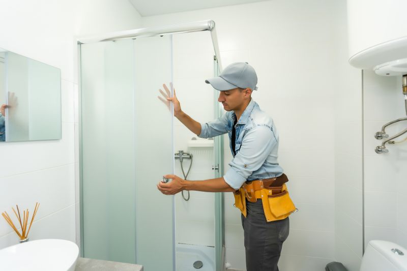 Space-Saving Shower Doors